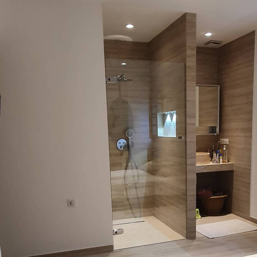 porte de douche