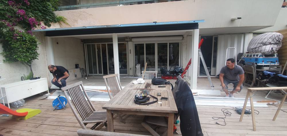 travaux de terasse
