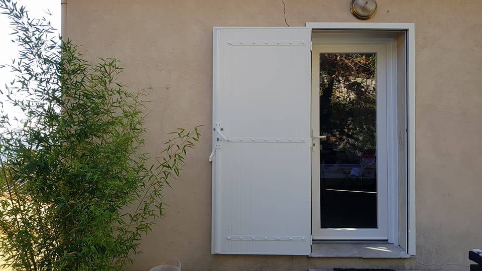 volet battant serrure