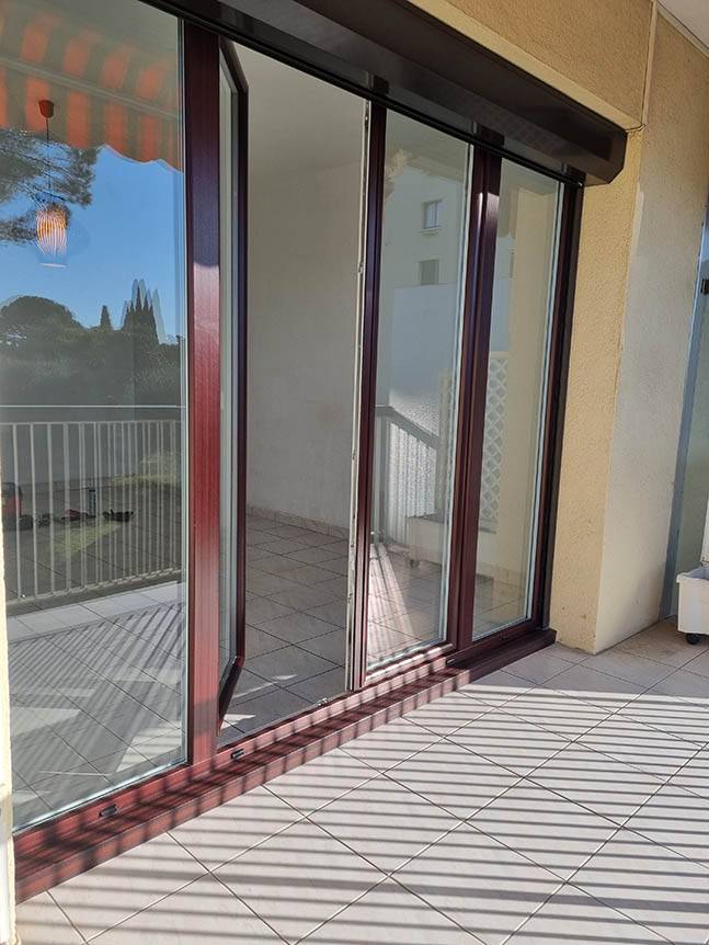 fenetres marron après